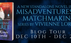 {Misadventures in Matchmaking Review} Ten Kisses to Scandal by @VivLorret