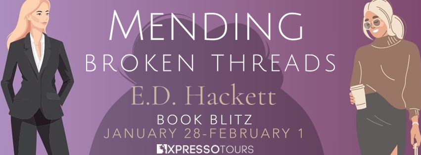 an Ebook copy of Mending Broken Threads + $10 Amazon gift card